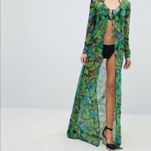 Beach duster coverup